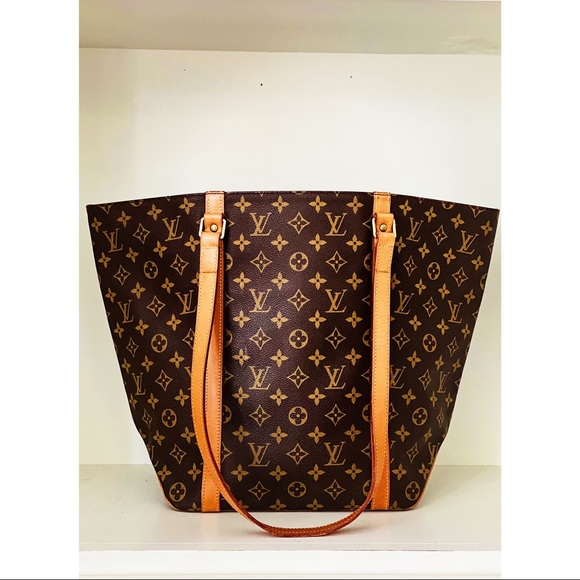 Louis Vuitton Monogram Sac Shopping Tote Bag MM - Picture 7 of 16